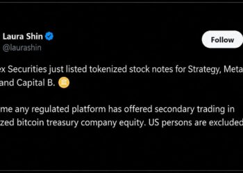 Bitfinex Puts Strategy, Metaplanet Stock Onchain in Tokenized First