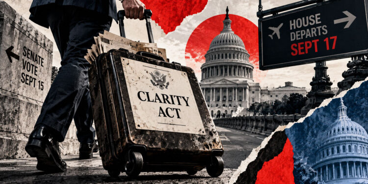 CLARITY Act's midterm path just collapsed to a two-day window