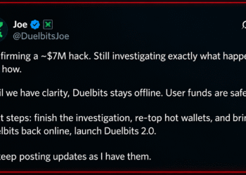 Crypto Casino Duelbits Hit With $7M Hack, Taken Offline