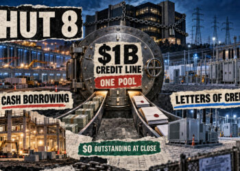 Hut 8 locks in $1B credit line, but faces 40% liquidity rules