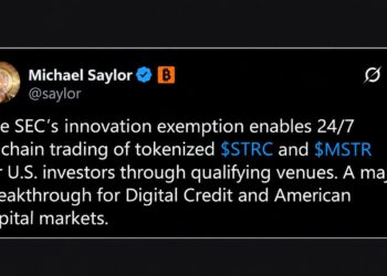 Saylor Says SEC Exemption Puts Tokenized MSTR and STRC Onchain 24/7