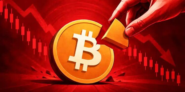 Shares Fall As Bitcoin Drops Below $77,000, Short Squeeze Setup In Focus