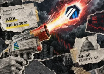 Standard Chartered Arbitrum $10 target tests crypto