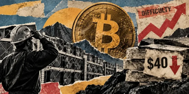 Bitcoin difficulty rise could put rigs below power cost