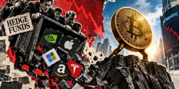 Bitcoin fell 1.3% while Nasdaq-100 lost 5.5% in last week’s tech selloff