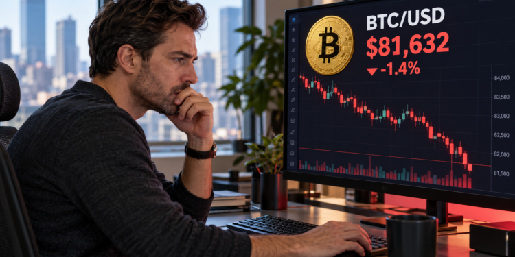 Bitcoin holds near $81,800 as BTC defends key support