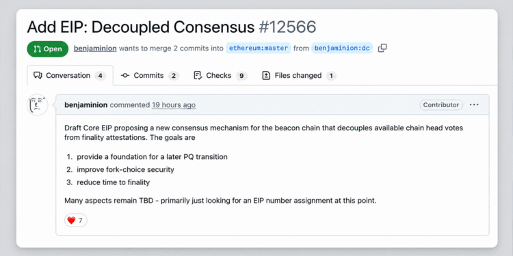 Ethereum Draft Targets Faster Finality and Future Quantum Defense