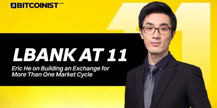 Eric He on LBank at 11
