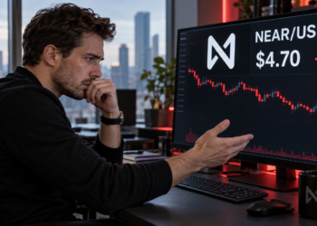 NEAR slips below $5 despite $5.42m ETF inflow