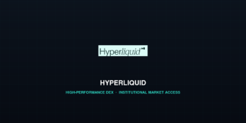 Hyperliquid decentralized trading protocol official logo and 24/7 liquidity branding