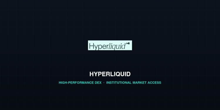 Hyperliquid decentralized trading protocol official logo and 24/7 liquidity branding