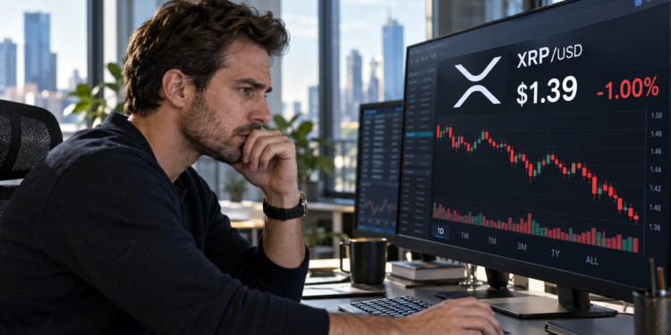 XRP tests the $1.32 support level as ETF demand slows